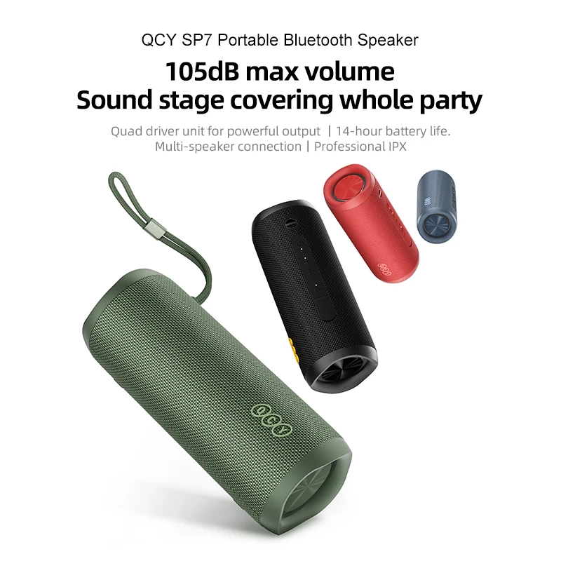 Głośnik Bluetooth QCY SP7 40W Czarny