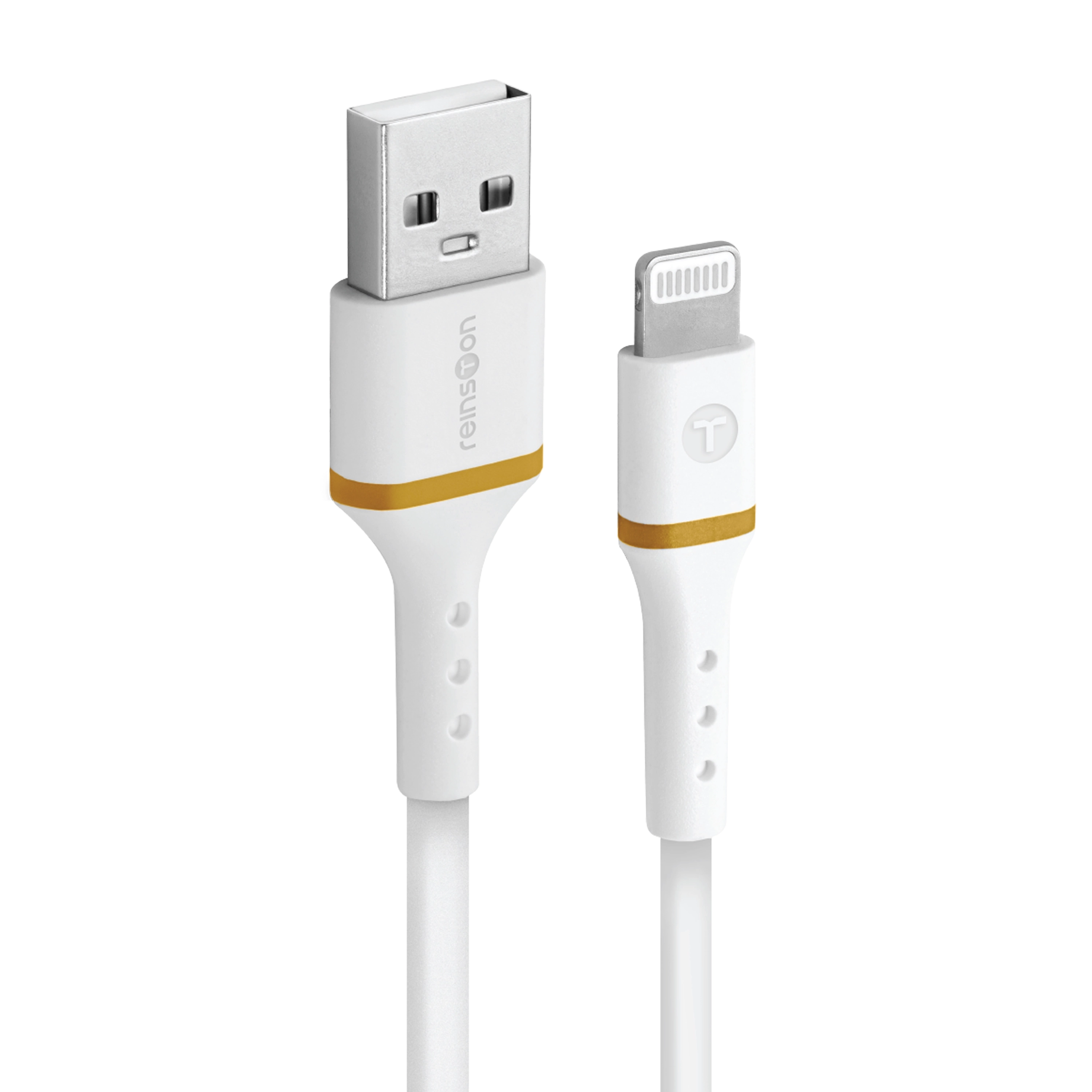 Kabel Reinston EK20ALB USB-A do Lightning 2m Biały