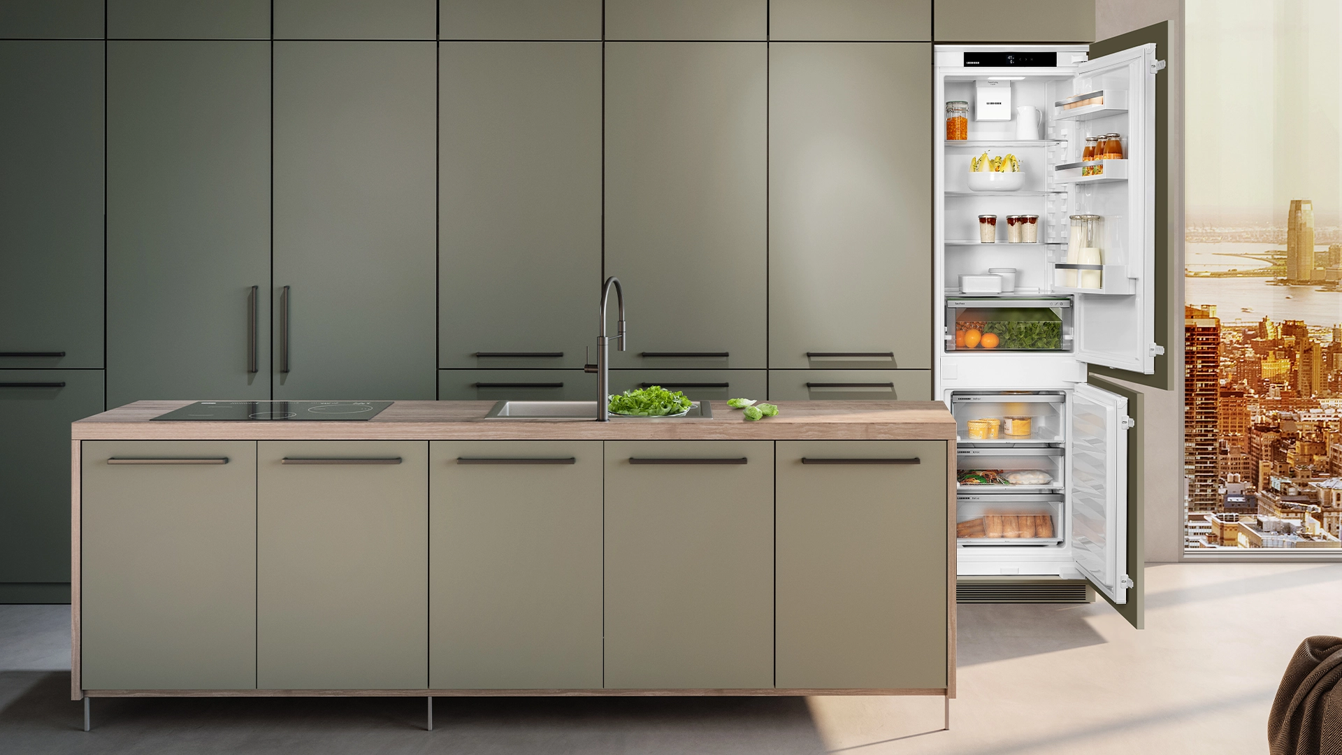 apuweieser.-riche Mサイズ Szare mokasyny ze skóry welurowej