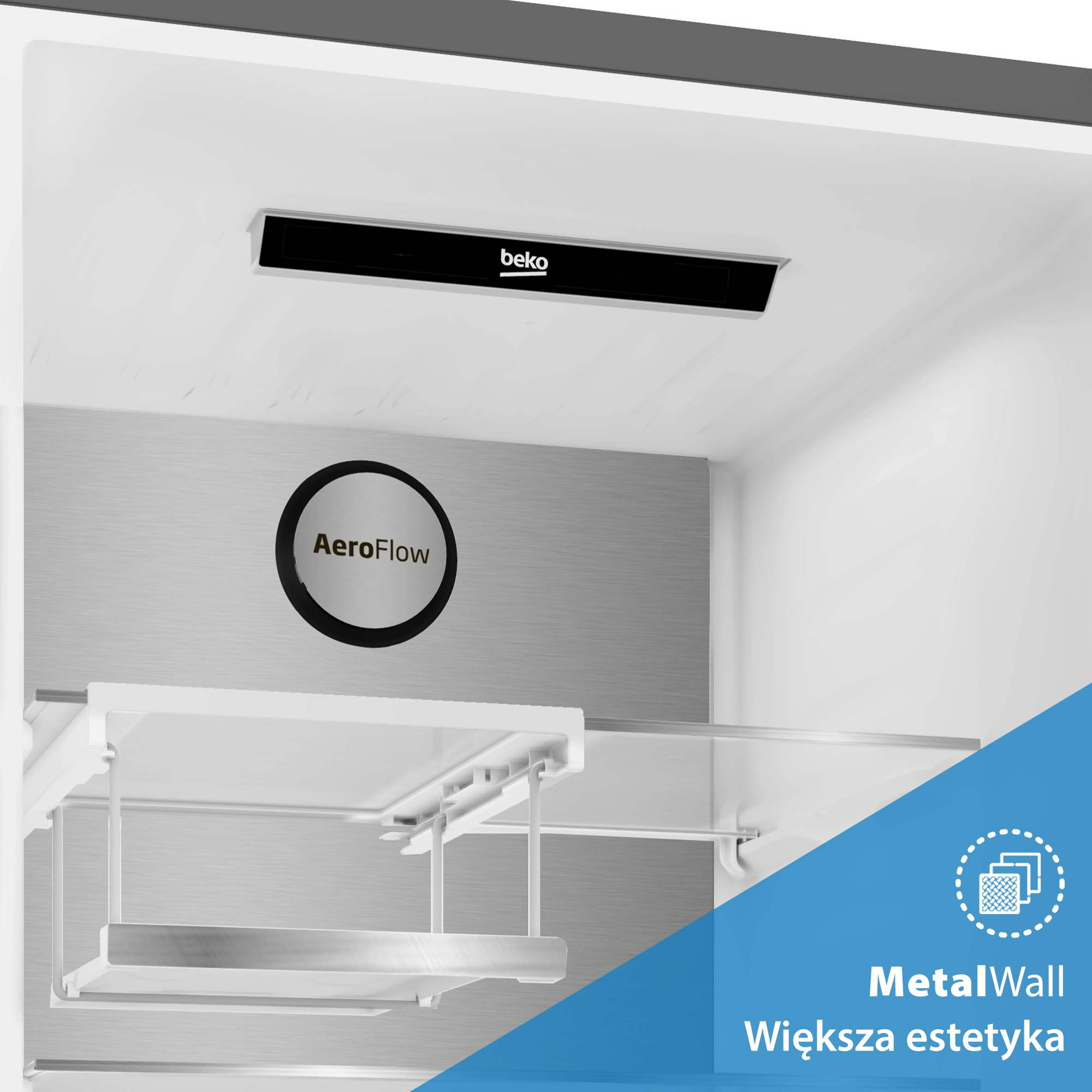 Lodówka Beko bPro700 B7RCNA407HXBR2 Pełny No Frost 203,5cm Komora świeżości Dark Inox