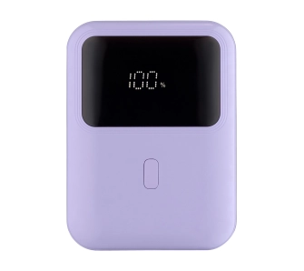 Powerbank QUALO PB10LD2009 10000mAh 20W Fioletowy