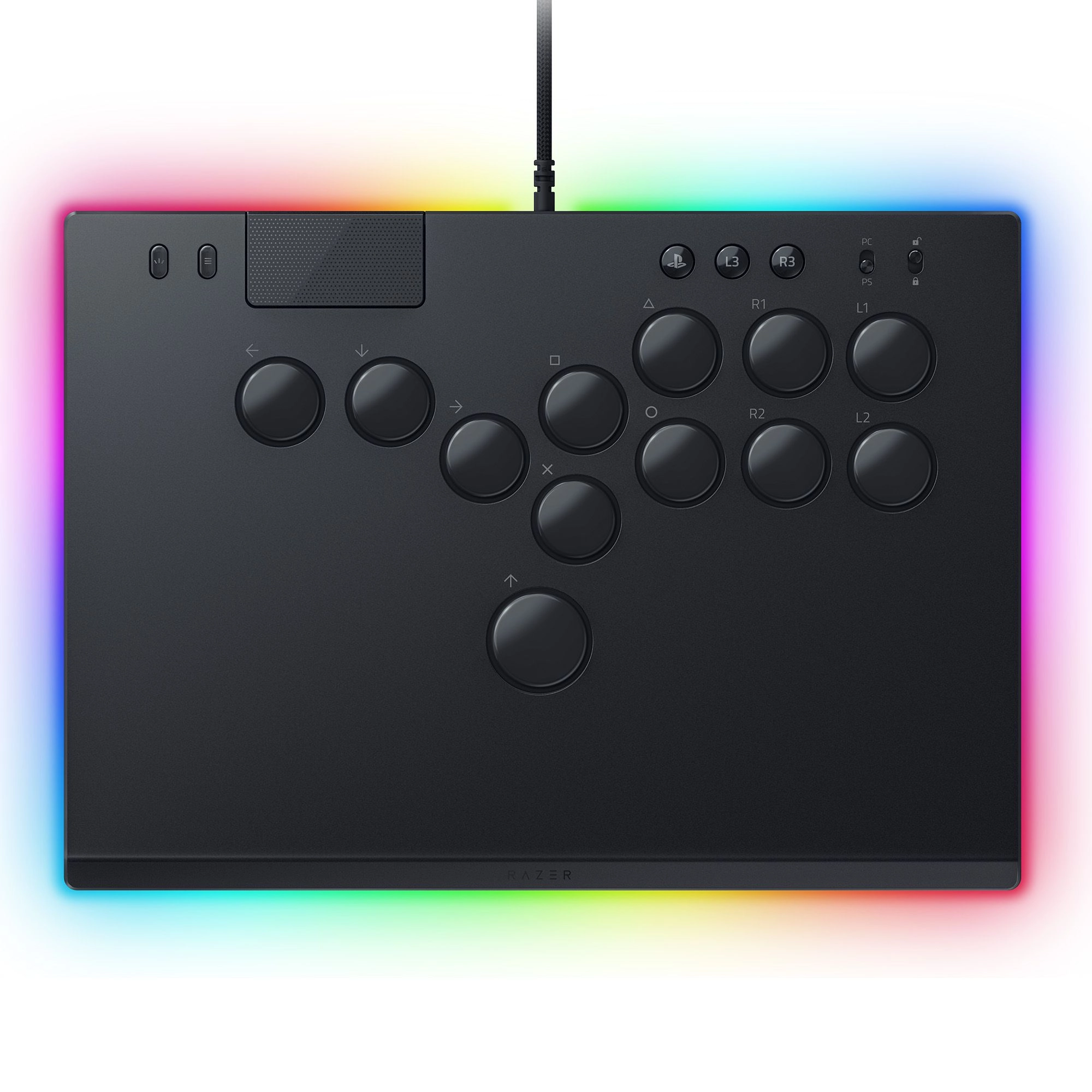 Kontroler Razer Kitsune do PC, PS5 Przewodowy Czarny