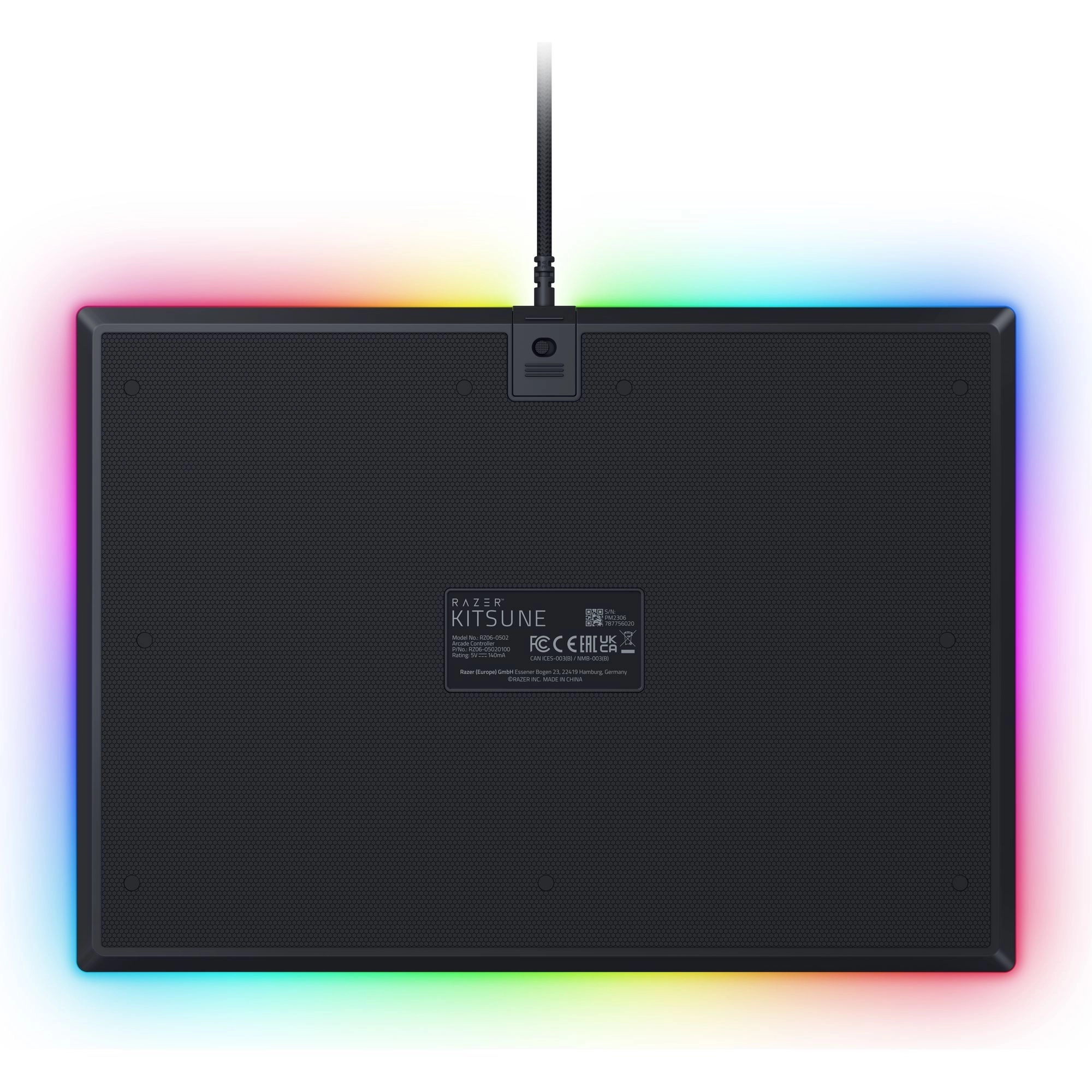 Kontroler Razer Kitsune do PC, PS5 Przewodowy Czarny