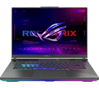 Laptop gamingowy ASUS ROG Strix G16 2025 G614PR-R9161W 16" 165Hz R9 8940HX 16GB RAM 1TB Dysk SSD RTX5070Ti DLSS4 Win11 Szary Funkcje AI