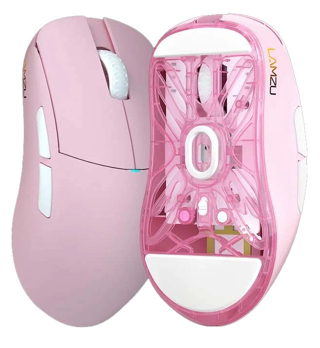 Myszka gamingowa Lamzu Atlantis Mini Champion Edition Różowy