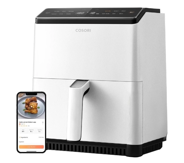 Cosori Dual Blaze 1700W 6,4l Aplikacja mobilna Biały