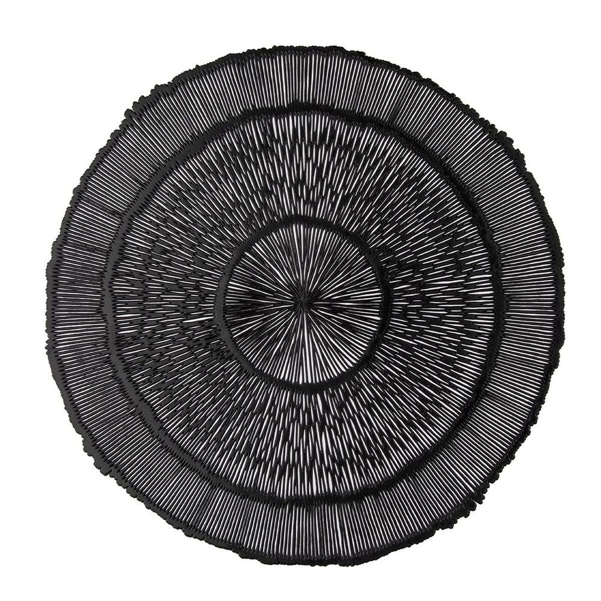 Mata stołowa Altom Design Promienie 17080011197 38cm Czarny