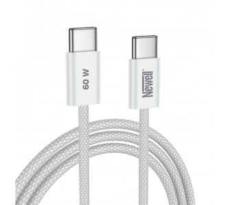 Kabel Newell USB-C do USB-C 60W 2m Biały