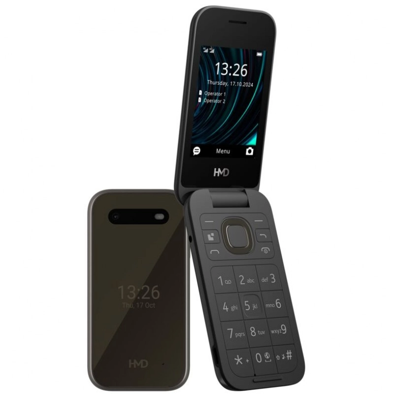 Telefon HMD 2660 Flip TA-1711 DS Czarny