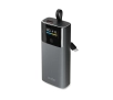 Powerbank SBS TTBB10000LCDPD20 LCD Power Bank z wbudowanym kablem USB-C 10000 mAh PD 20W