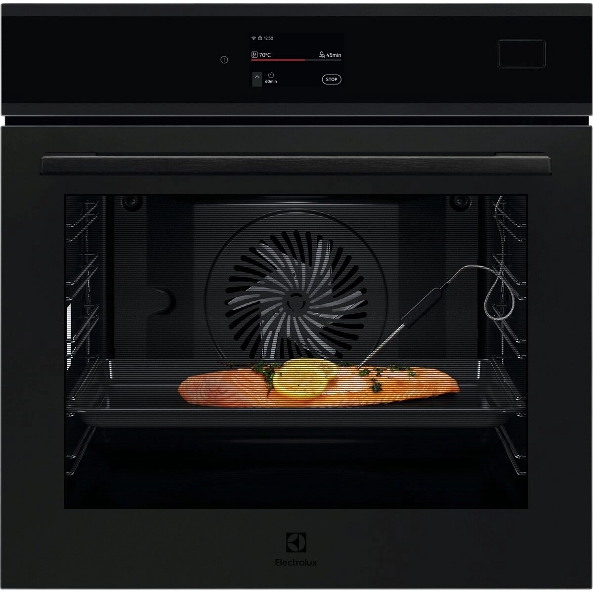 Electrolux EOB9S3XT Termoobieg Termosonda Zdalne sterowanie Czarny