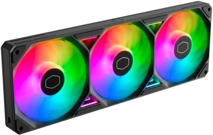 Zestaw wentylatorów Cooler Master SickleFlow Edge 360 ARGB 360mm 3szt. Czarny