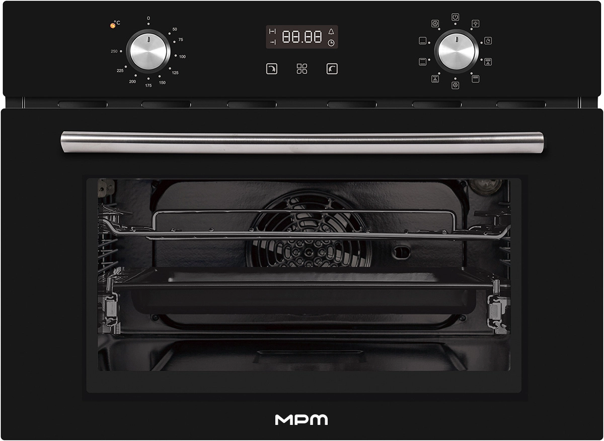 Piekarnik elektryczny MPM 63-BOK-24 Termoobieg Czarny