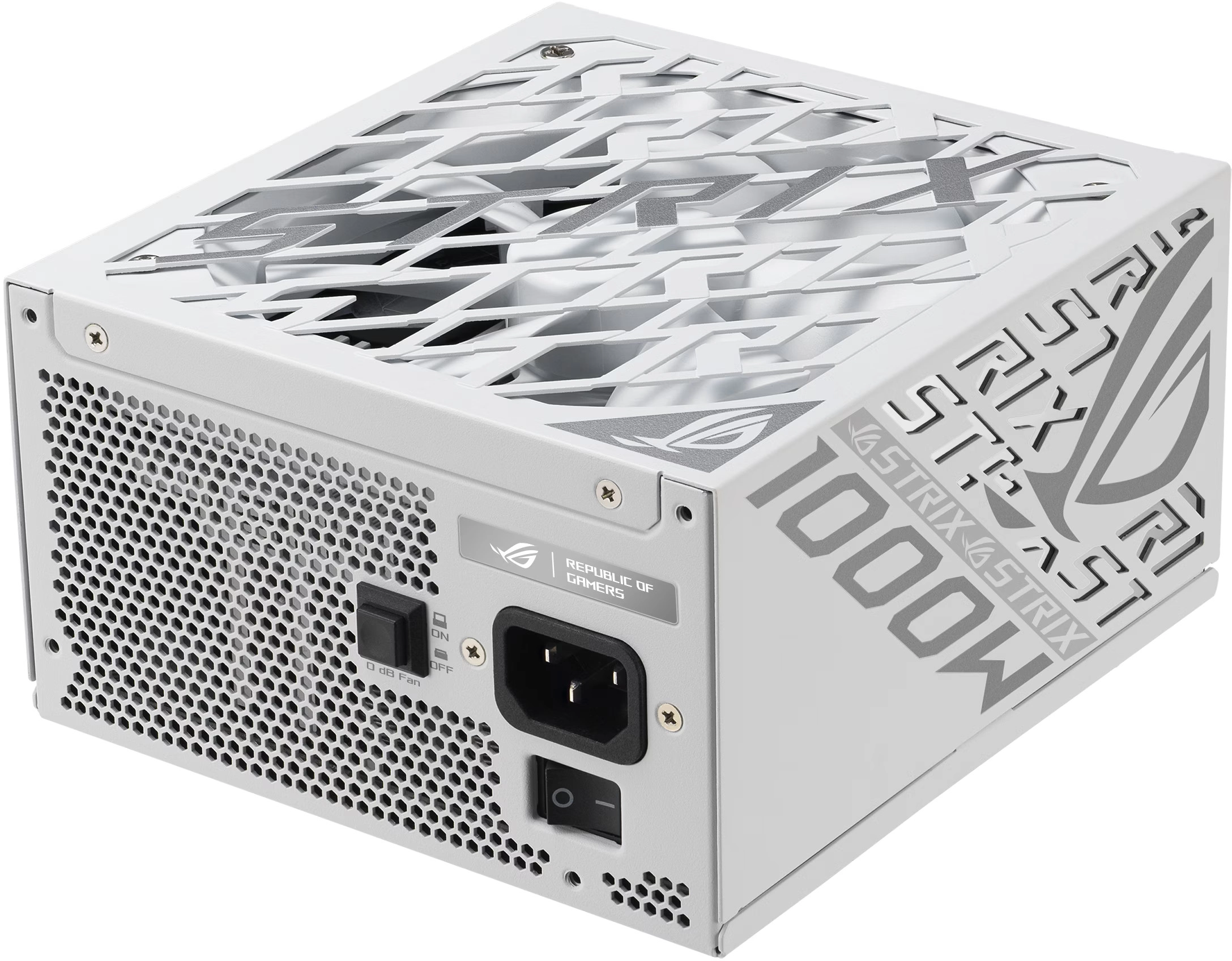 Zasilacz ASUS ROG STRIX White Edition 1000W 80+ Platinum Biały