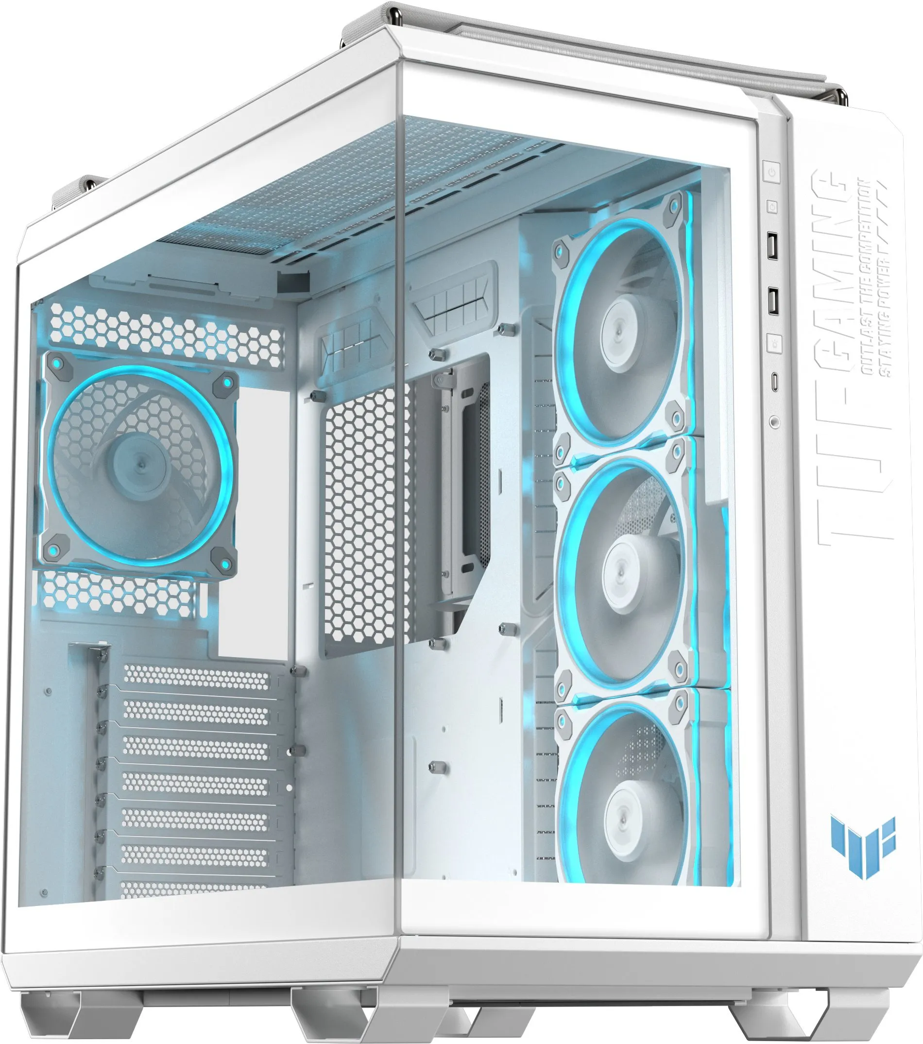 Obudowa ASUS TUF Gaming GT502 Horizon ARGB Biały