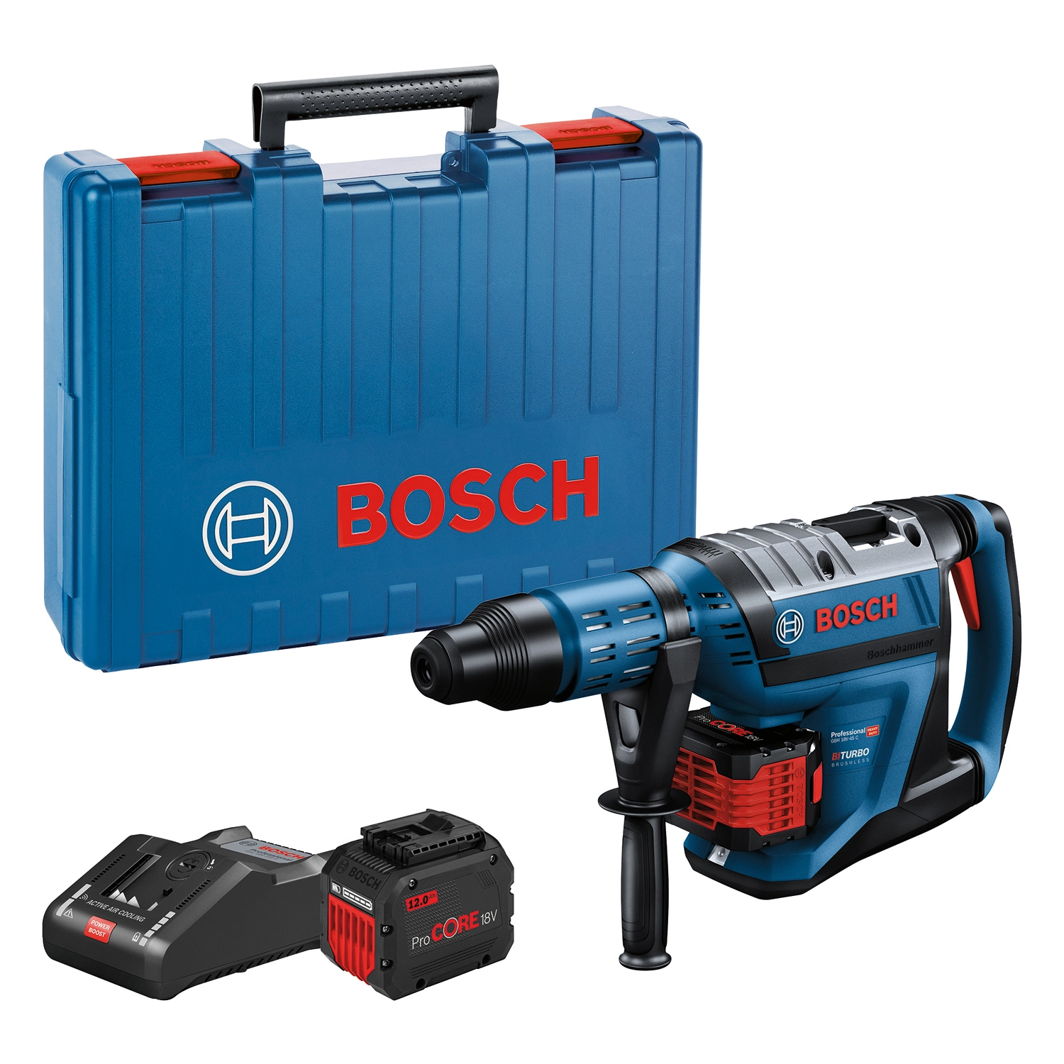 Młot udarowo-obrotowy Bosch Professional GBH 18V-45 C 0 611 913 002