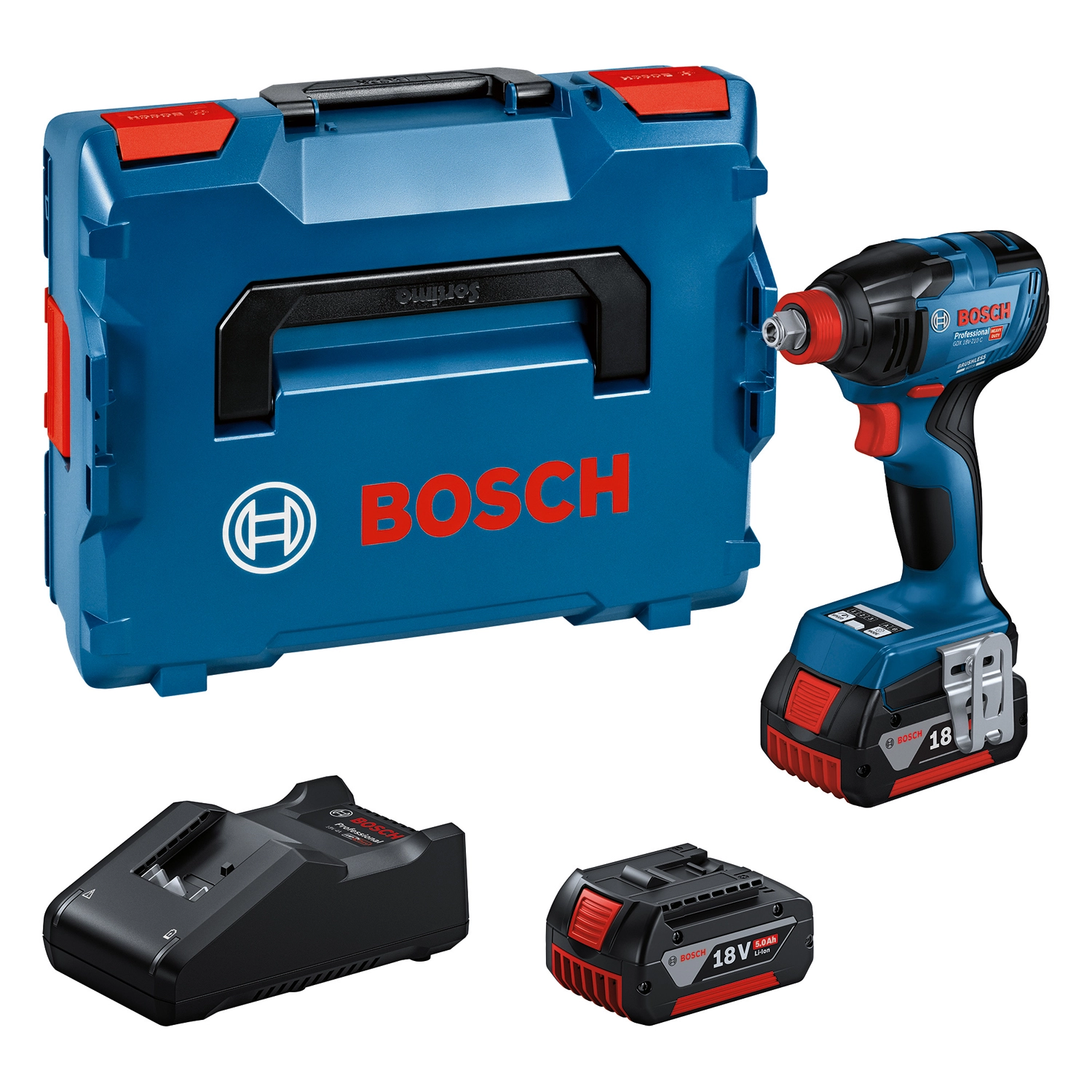 Klucz udarowy Bosch Professional GDX 18V-210 C 0 601 9J0 202
