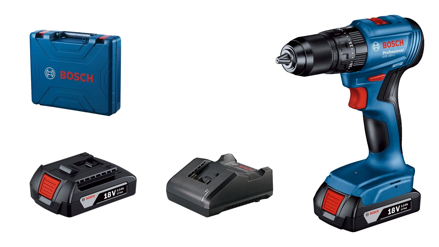 Wiertarko-wkrętarka Bosch Professional GSB 185-LI 0 601 9K3 100