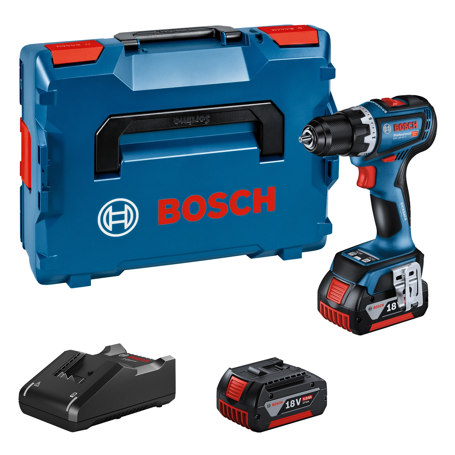 Wiertarko-wkrętarka Bosch Professional GSR 18 V-90 C 0 601 9K6 006