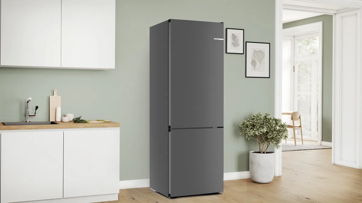 Lodówka Bosch KGN49OCAF Pełny No Frost 203cm Komora świeżości Antracyt