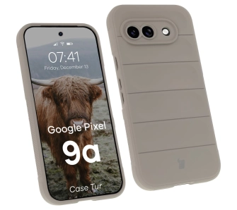 Etui Bizon Tur do Google Pixel 9a Jasnoszary