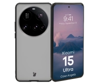 Bizon Angelo do Xiaomi 15 Ultra przydymione z Czarną ramką
