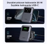 Powerbank UGREEN UNO PB572 Magnetyczny 10000mAh Qi 7,5W Szary