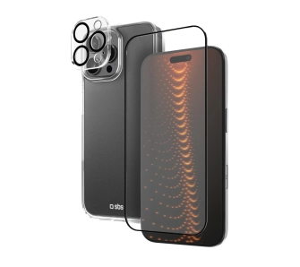 Zestaw ochronny SBS Zestaw D3O do iPhone 16 Pro Max