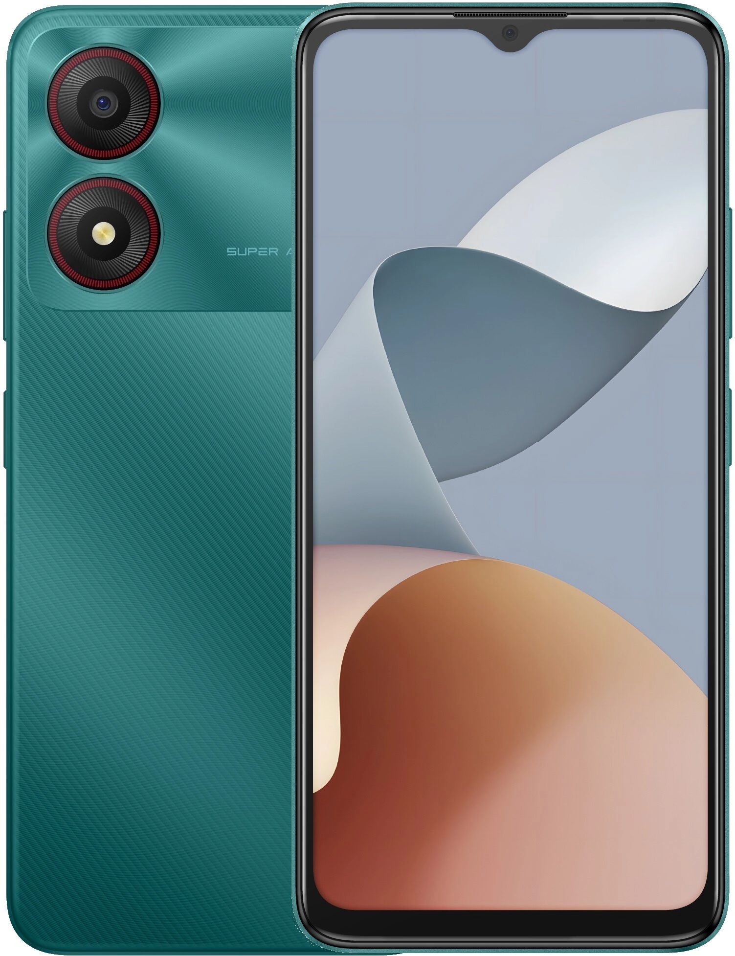 Smartfon ZTE Blade A34 2/64GB 6,6" 60Hz 8Mpix Zielony