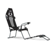 Next Level Racing NLR-S015GR F-GT Lite Carbon Grey Edition Wyścigowy do 130kg Czarno-szary