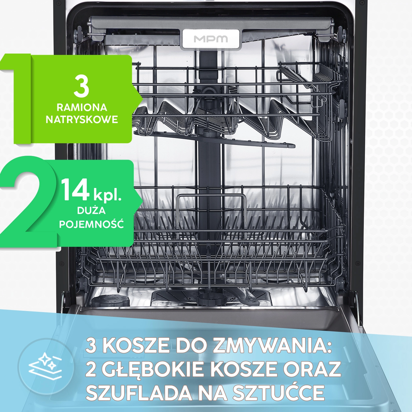 Zmywarka MPM MPM-60-ZMF-03 60cm