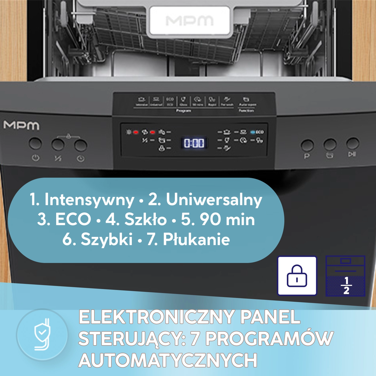 Zmywarka MPM MPM-60-ZMF-03 60cm
