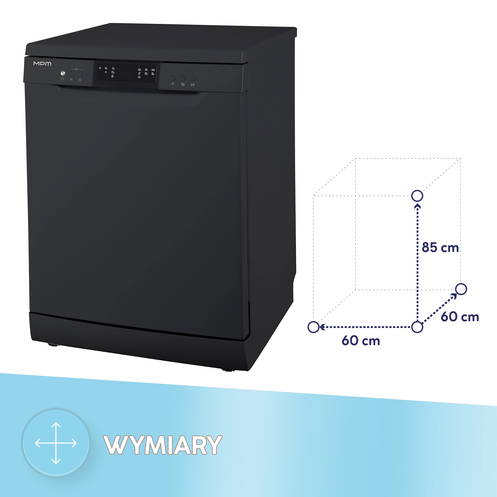 Zmywarka MPM MPM-60-ZMF-03 60cm