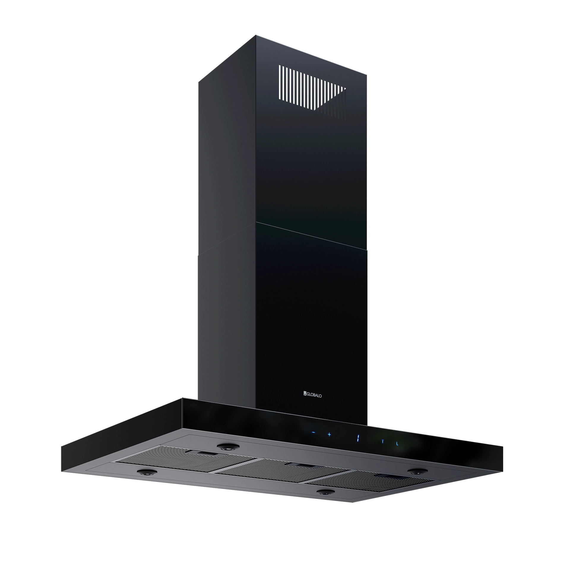 Okap Globalo Verta Isola 90.3 H2H Czarny