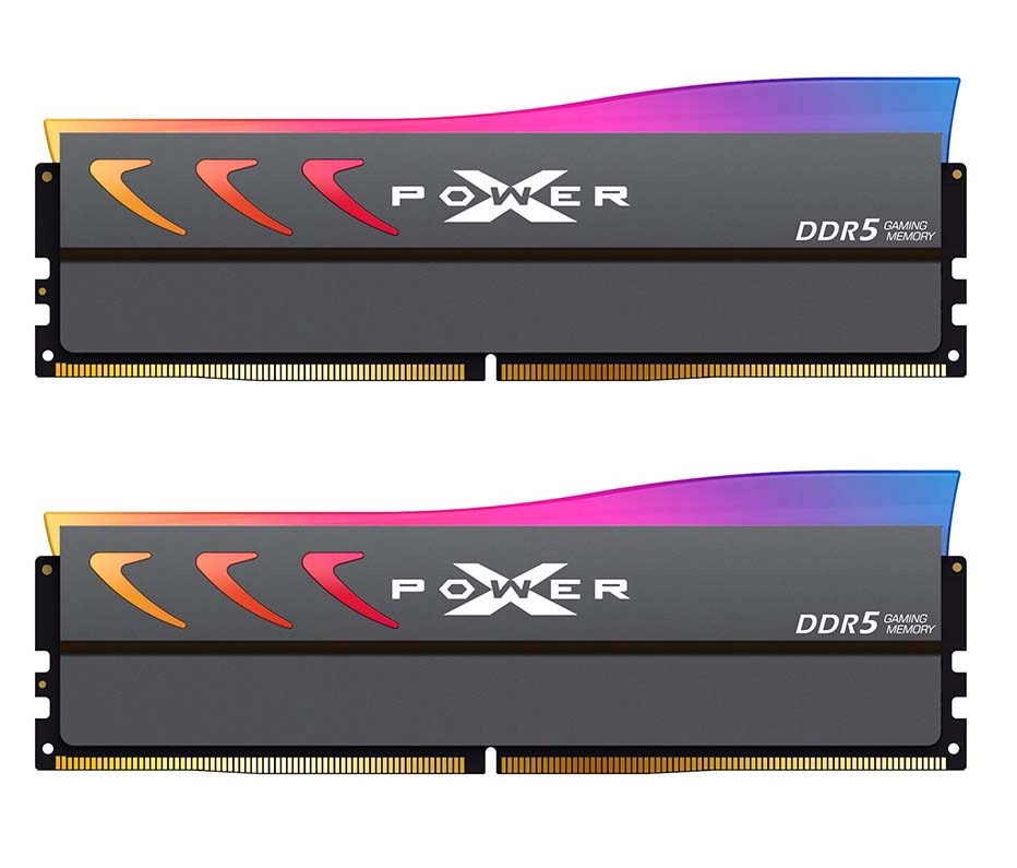 Pamięć RAM Silicon Power XPOWER Storm RGB DDR5 32GB (2 x 16GB) 6000 CL30 Szary