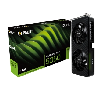 Karta graficzna Palit GeForce RTX 5060 Dual 8GB GDDR7 128bit DLSS 4