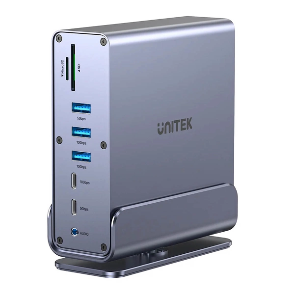 Stacja dokująca Unitek D1135AGY01 DisplayLink Triple 4K Docking Station