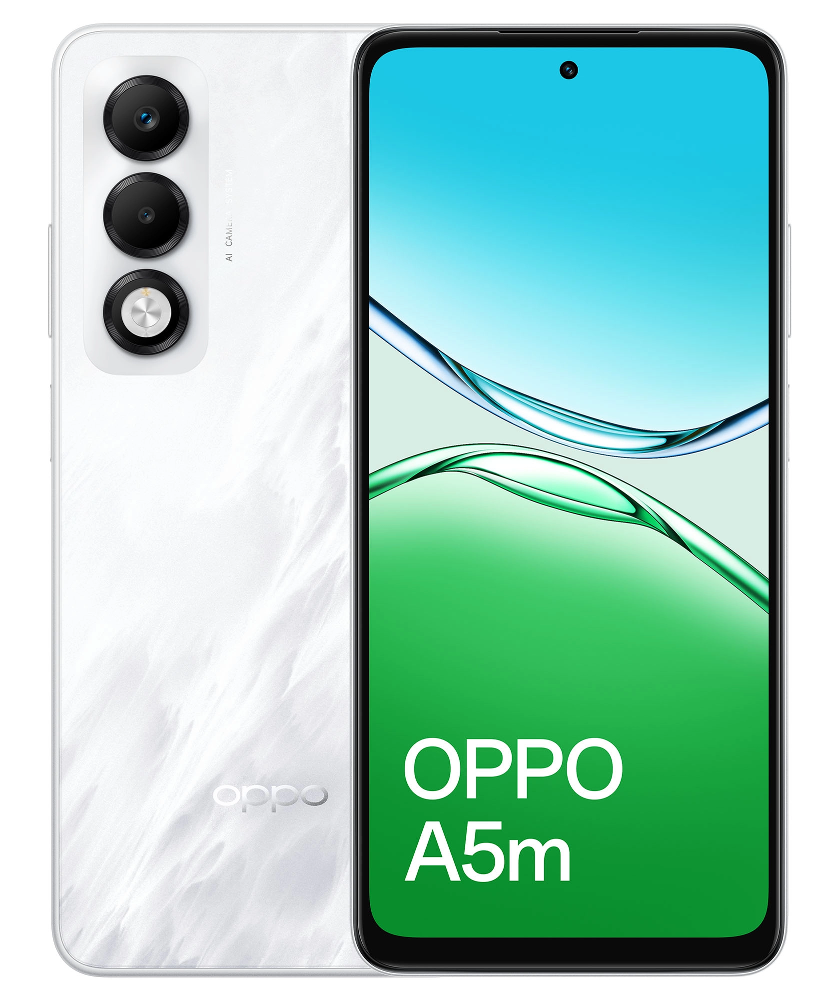 Smartfon OPPO A5m 8/256GB 6,67" 90Hz 50Mpix Biały