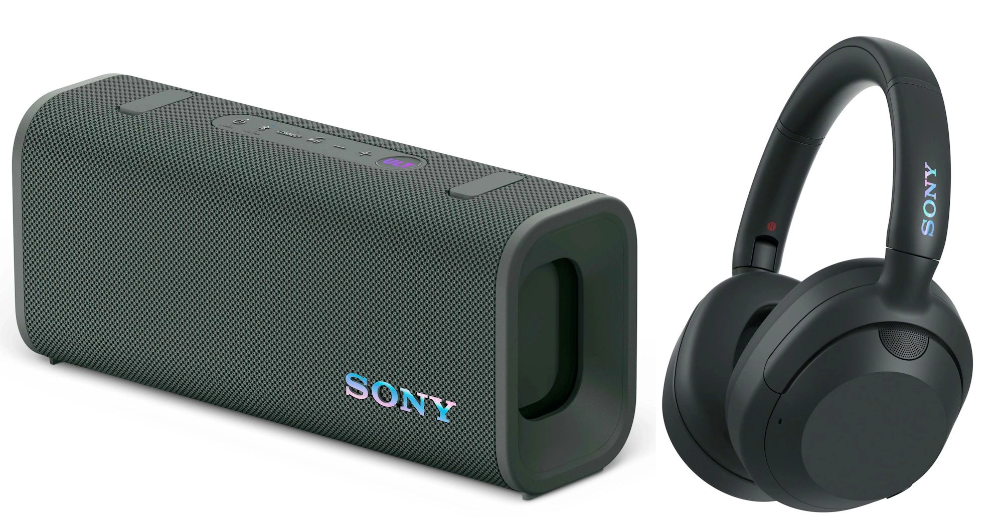 Głośnik Bluetooth Sony ULT Field 3 SRS-ULT30H Szary + Słuchawki bezprzewodowe ULT Wear WH-ULT900NB Czarny
