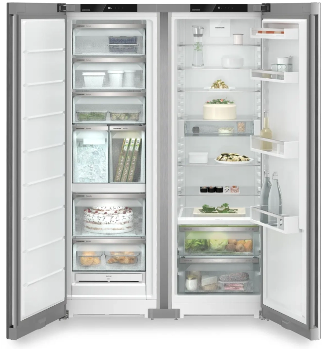 Lodówka Liebherr SBS XRFsf 5245 Zamrażarka No Frost 185,5cm Komora świeżości Stal szczotkowana