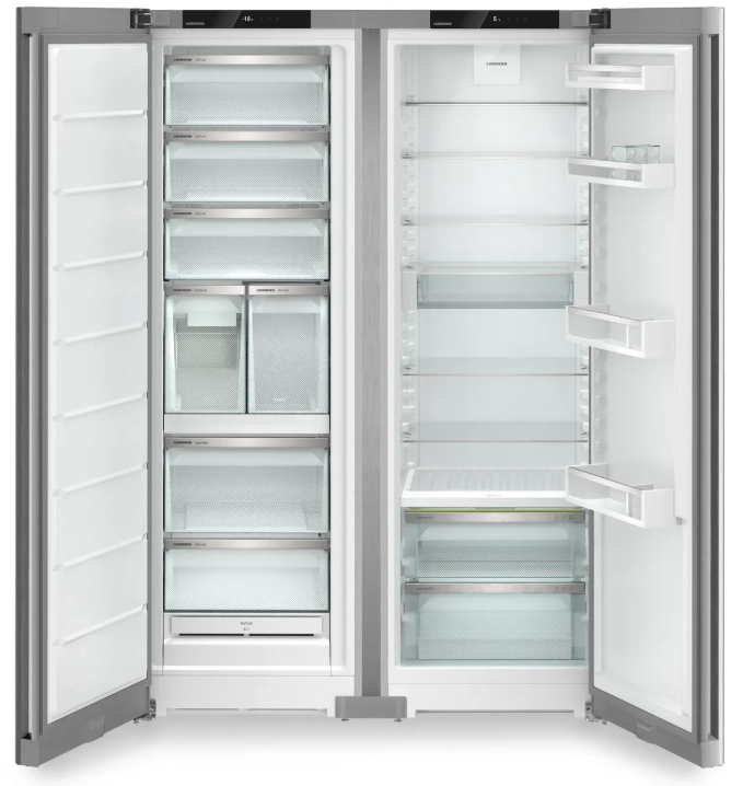 Lodówka Liebherr SBS XRFsf 5245 Zamrażarka No Frost 185,5cm Komora świeżości Stal szczotkowana