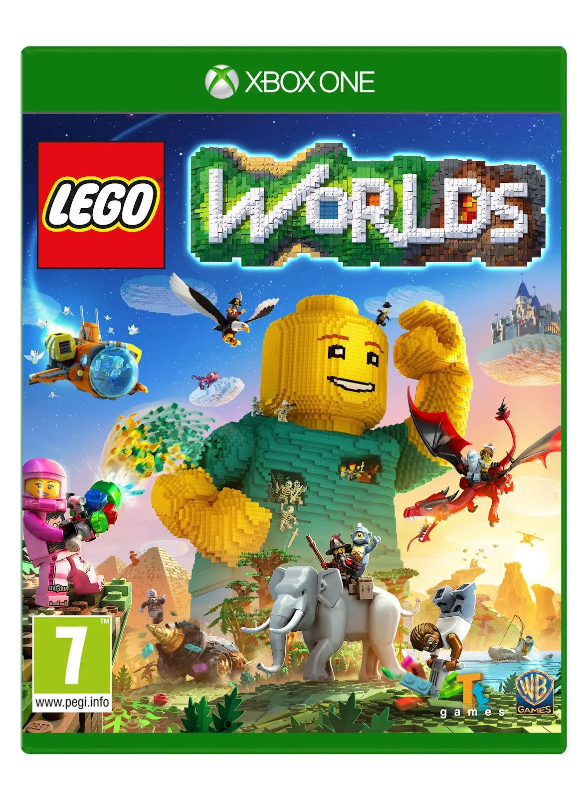 LEGO Worlds Gra na Xbox One (Kompatybilna z Xbox Series X)