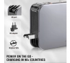 Powerbank 4smarts Lucid 3iw1 Hybrid Charger 10000mAh 20W Wbudowany kabel USB-C / Lightning Srebrny