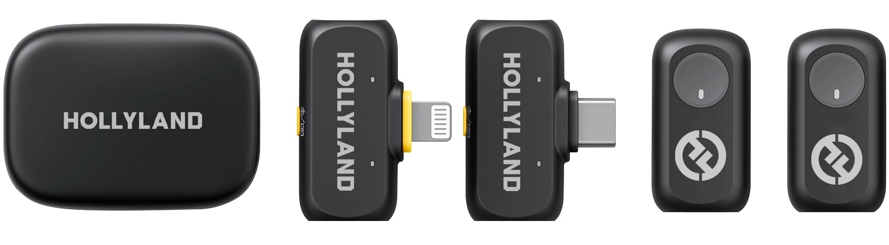 Zestaw bezprzewodowy Hollyland LARK A1 Combo Duo Czarny