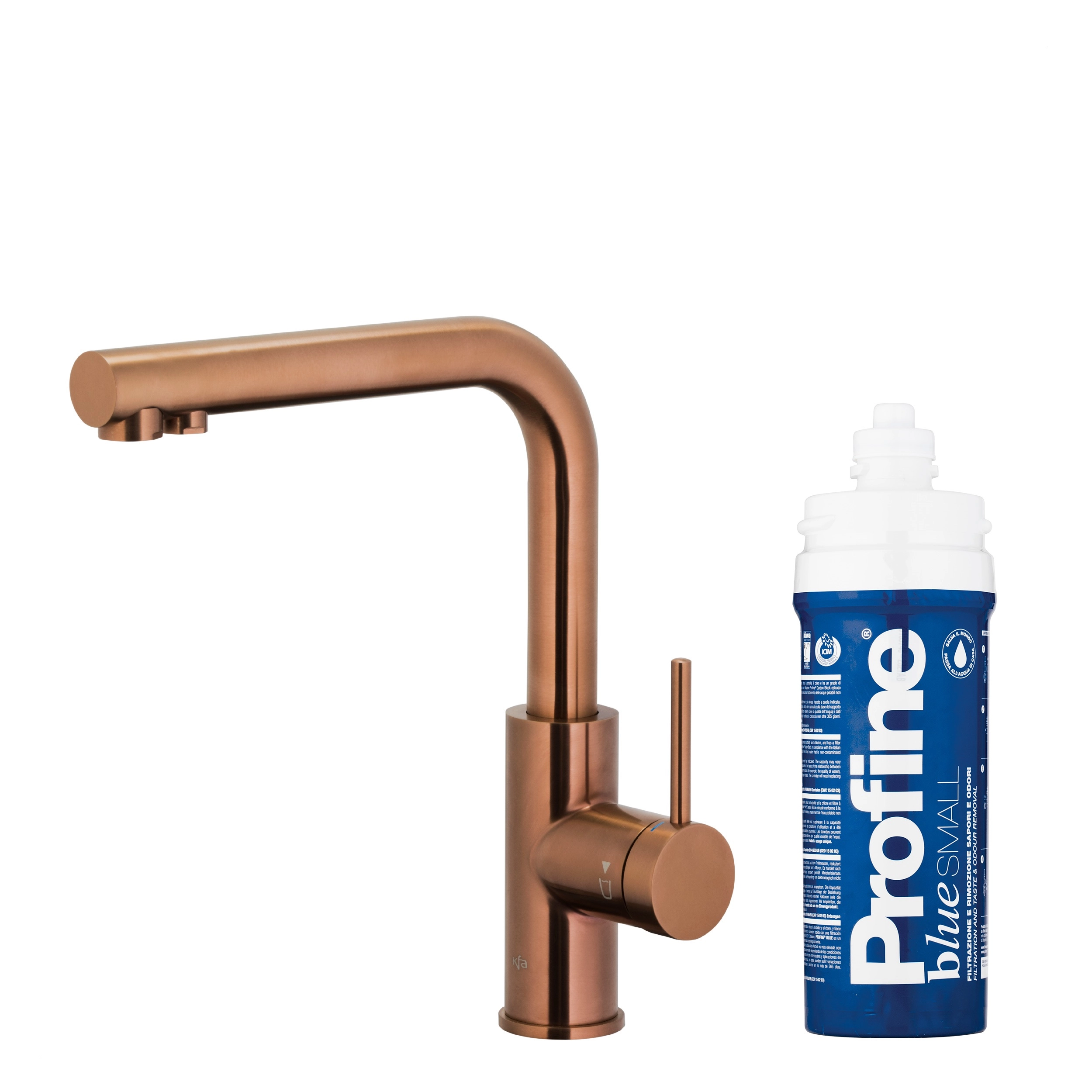 Bateria KFA Armatura Duero Pure Basic 6623-913-34 Miedziany Stal szlachetna