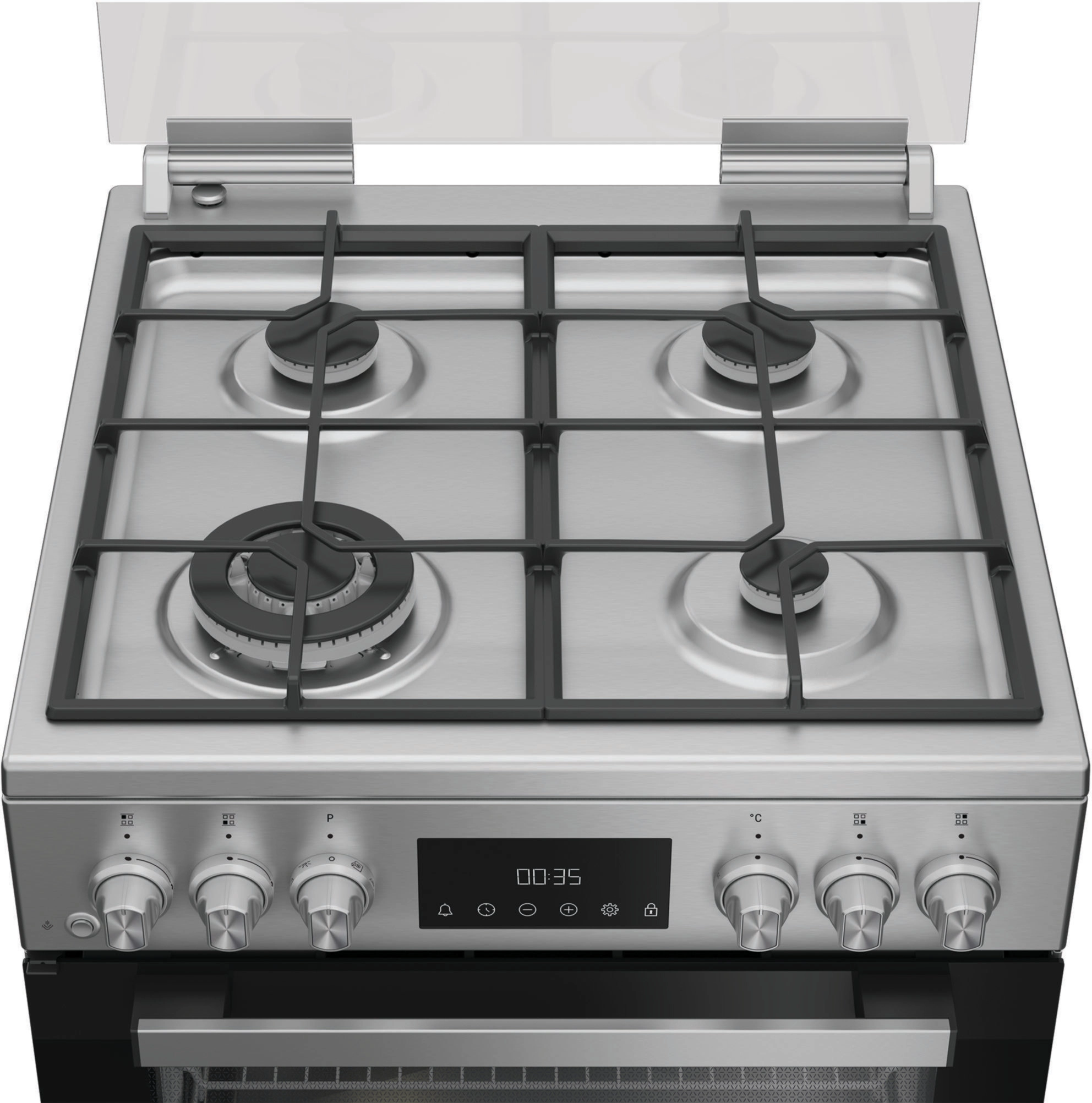фото Плита комбинированная Whirlpool W6G8LCSWX 1