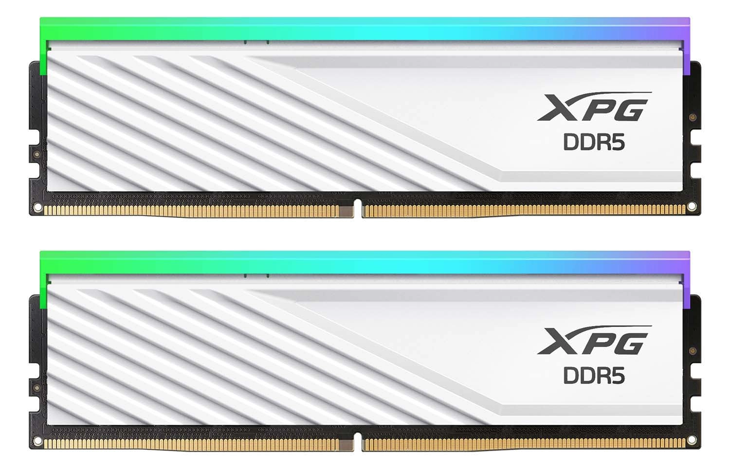 Pamięć RAM Adata XPG Lancer Blade RGB DDR5 32GB (2x16GB) 6000 CL30 Biały