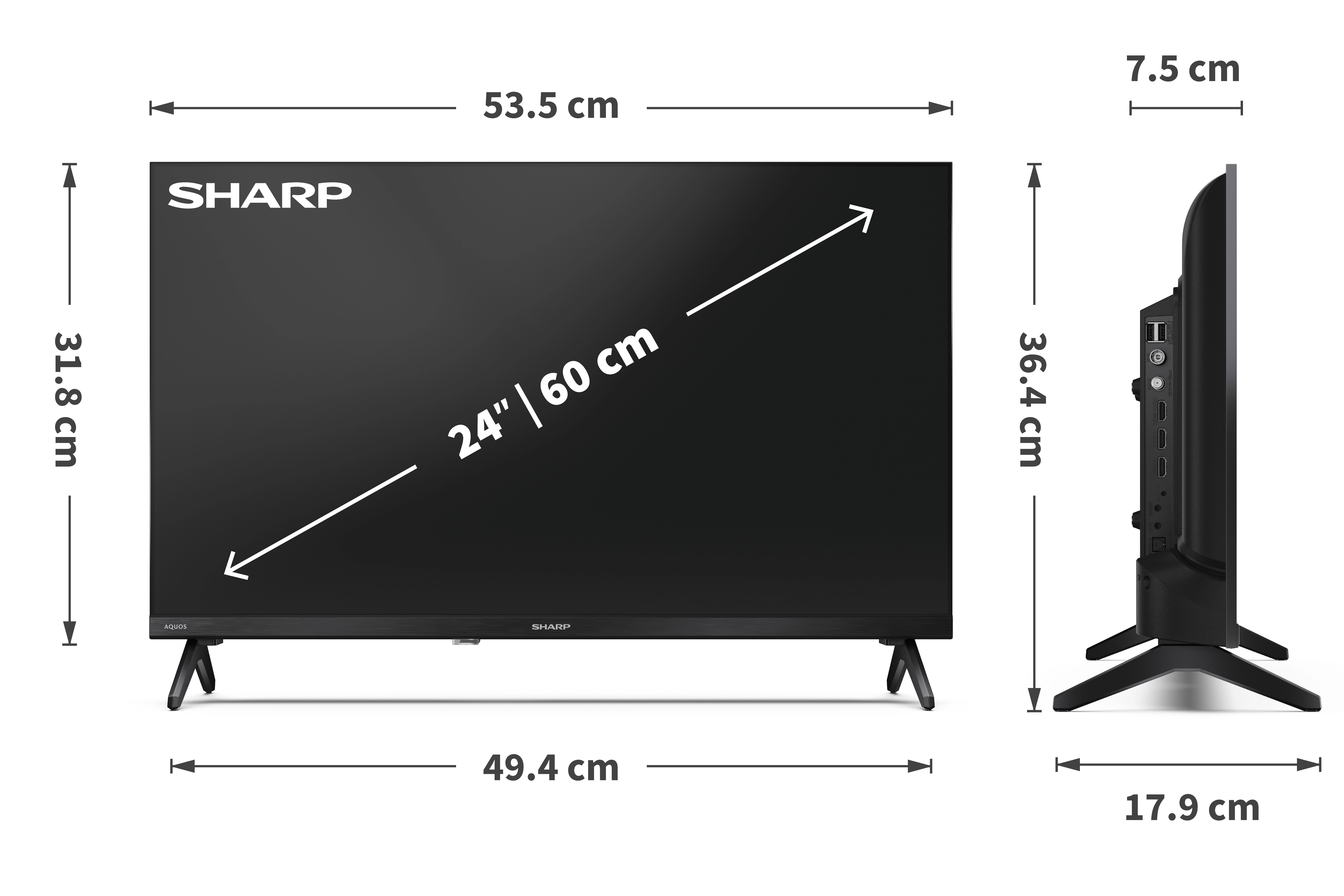 фото Телевизор Sharp 24HF2765E 2