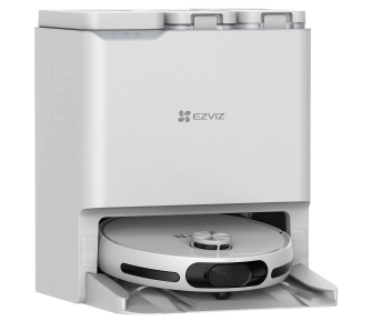 Robot sprzątający Ezviz RS20 Pro Funkcja mopowania Stacja oczyszczająca Tworzenie mapy pomieszczenia 65dB Biały AI
