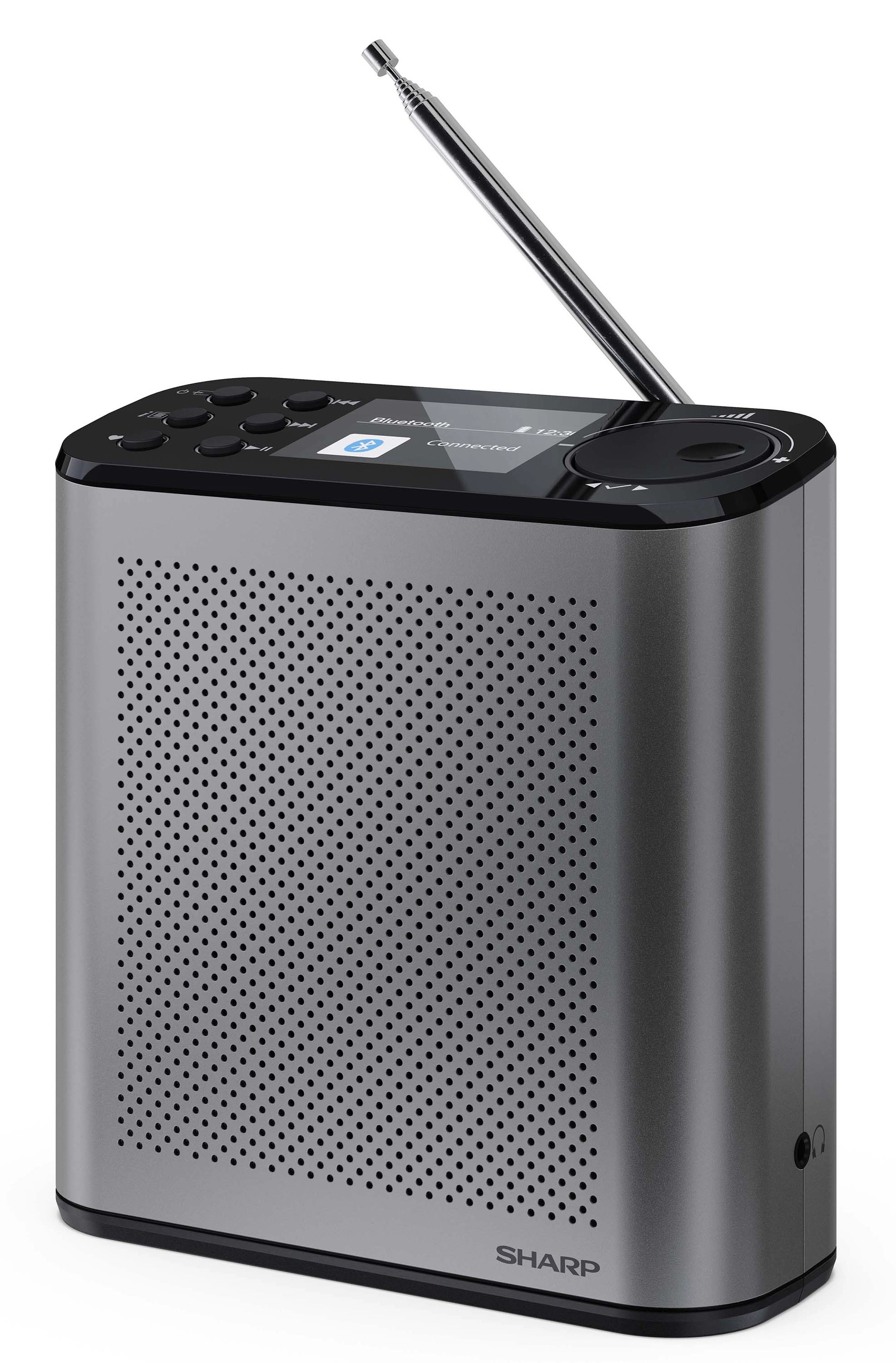 Radioodbiornik Sharp Osaka DR-P530(GY) Radio FM DAB+ Bluetooth Szary